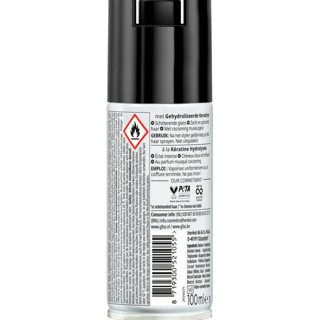 Gliss Total Repair Brillant Tonic Hot