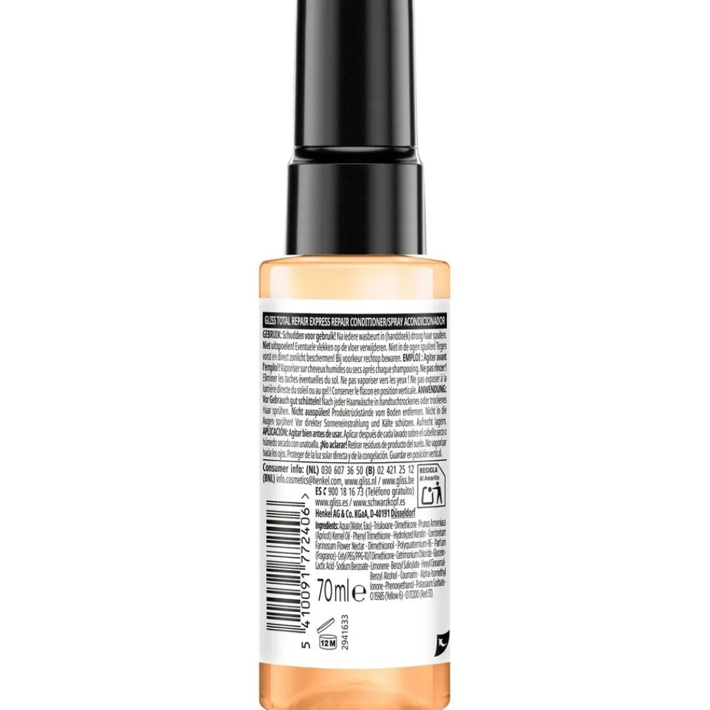 Gliss Total Repair Express Repair Conditioner Anti-Klitspray Best