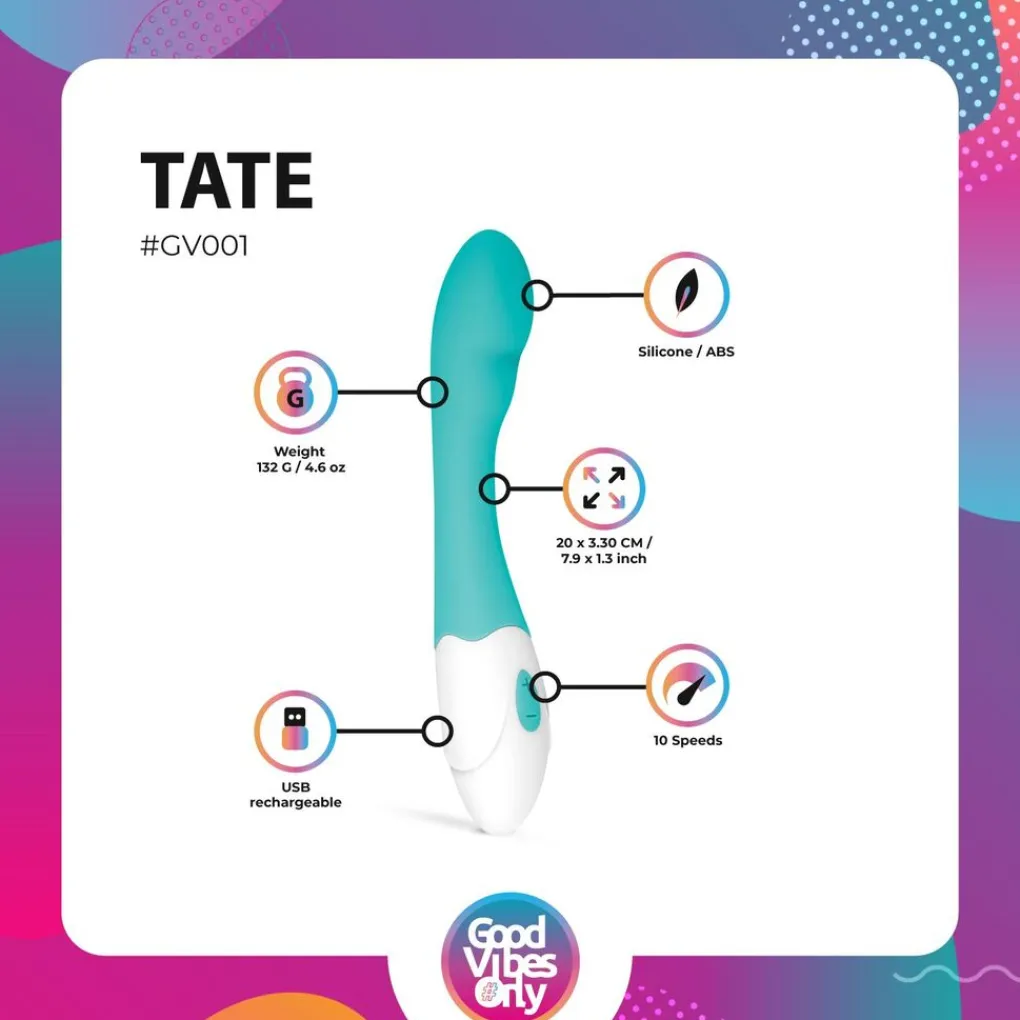 Good Vibes Only Tate G-Spot Vibrator Clearance