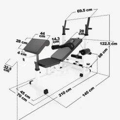 Gorilla Sports Gorilla Sport Universele halterbank Online