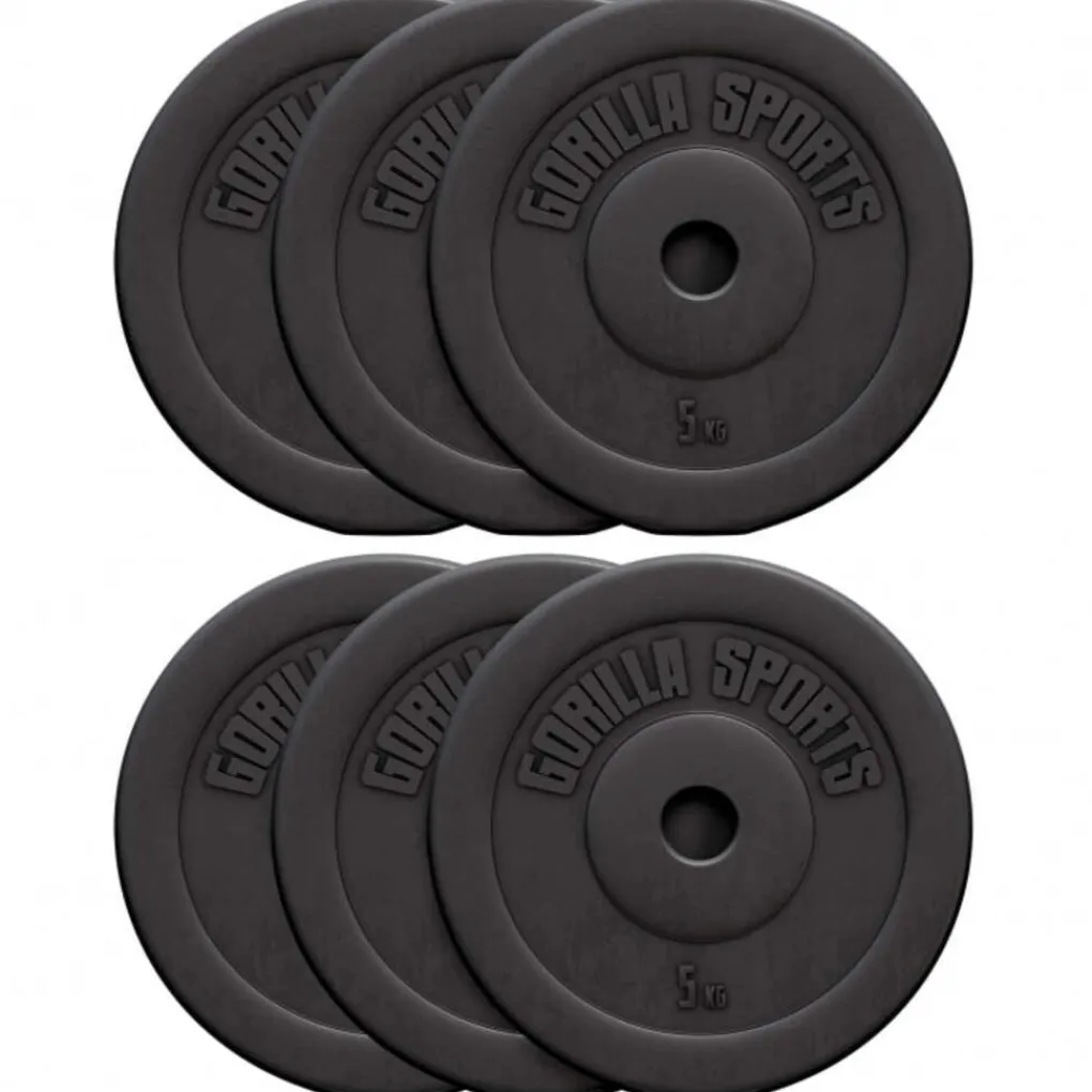 Gorilla Sports Halterschijven Set