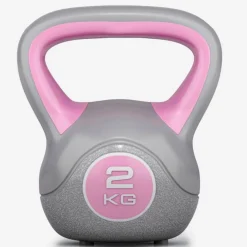 Gorilla Sports Kunststof Kettlebell Hot