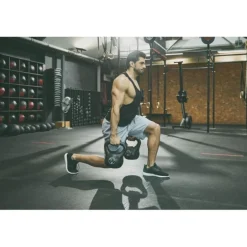 Gorilla Sports Kunststof Kettlebell Hot