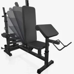 Gorilla Sports Universele halterbank met halterset Outlet