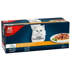 Gourmet Perle Mini Filets in Saus Kattenvoer