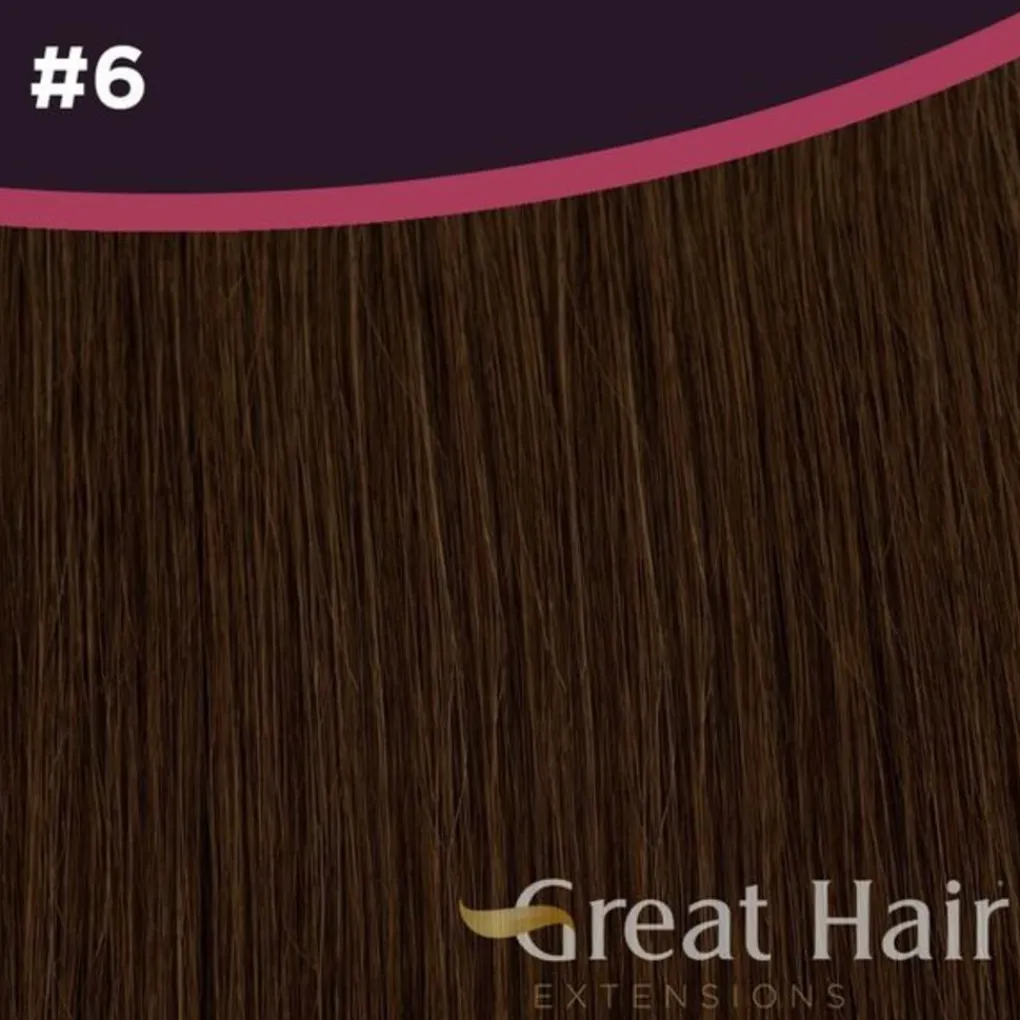 Great Hair Extensions Full Head Straight 40 cm Hot