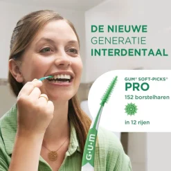 Gum Soft-Picks Pro Interdentale Tandenstokers Hot