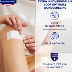 Hansaplast Sensitive Extra Skin-Friendly Pleisters Hot