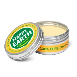 Happy Earth 100% Natural Jasmine Ho Wood Deodorant Balm Clearance
