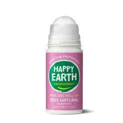 Happy Earth 100% Natural Lavender Ylang Deodorant Roller New