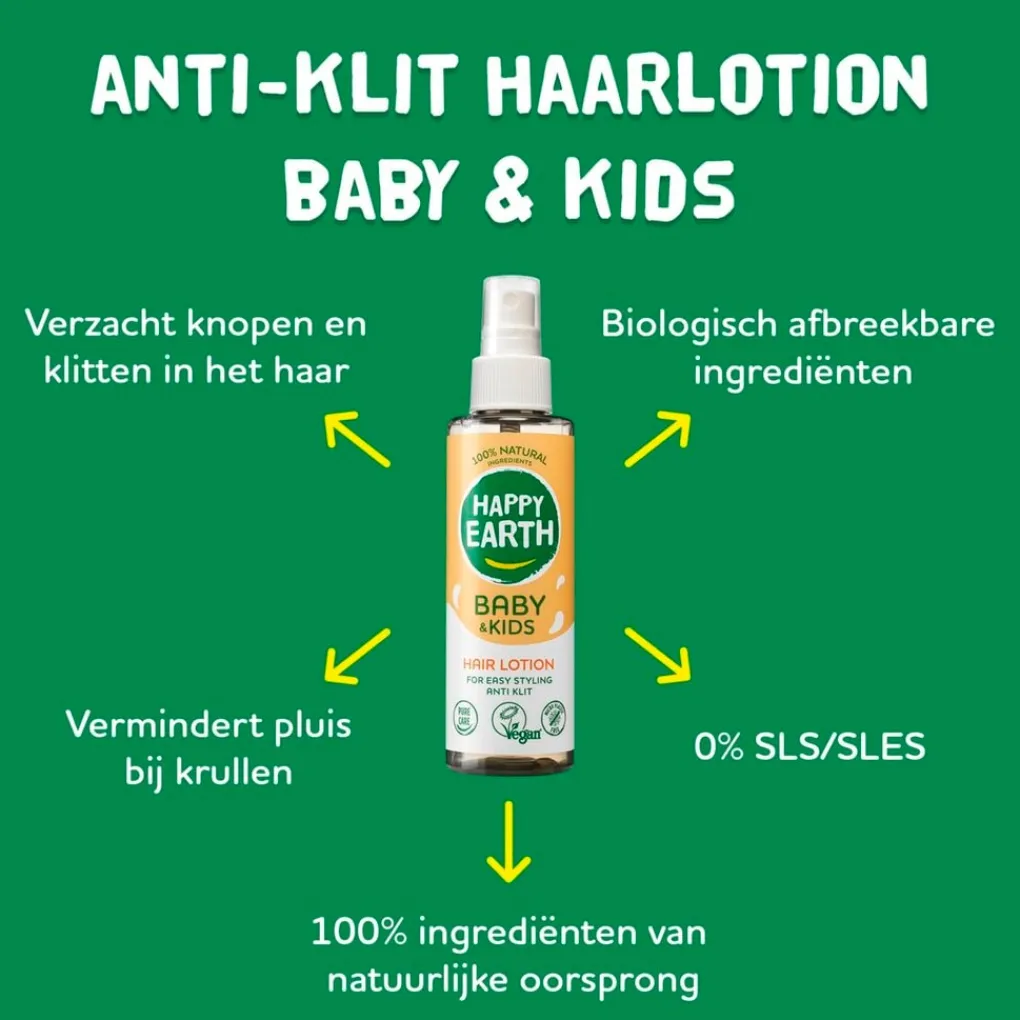 Happy Earth Baby & Kids 100% Natural Hair Lotion Sale