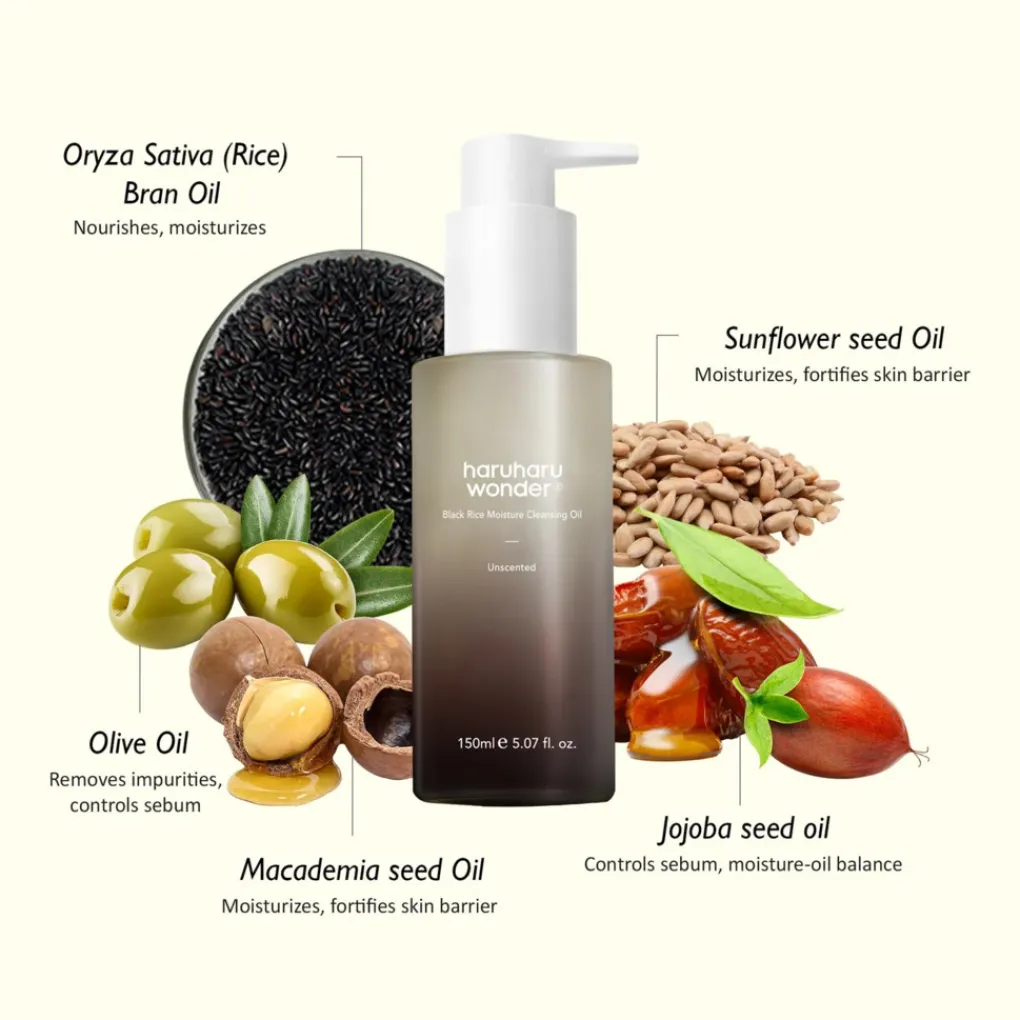 haruharu wonder Black Rice Moisture Deep Cleansing Oil Best