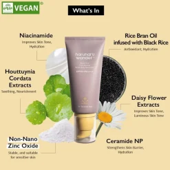 haruharu wonder Black Rice Pure Mineral Relief Daily Sunscreen SPF50+/PA++++ New