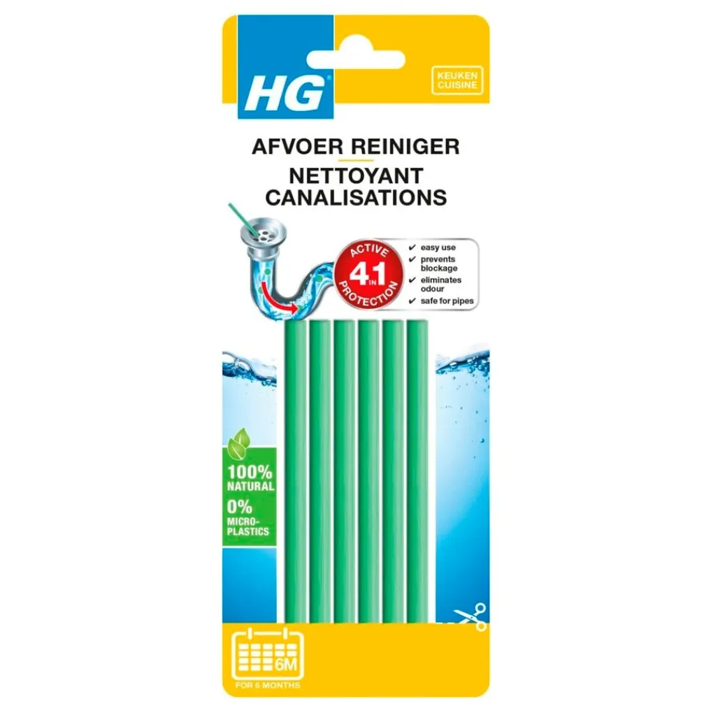 HG Afvoerreiniger Sticks Hot