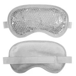 Hot & Cold Compress Oogmasker / Verkoelend Masker - Ontspannend Spa Gel Oogmasker - Grijs Hot