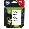 HP 304 Combo Black & Color Inktcartridge Best