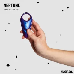 Hueman Neptune Vibrerende Cockring + Afstandsbediening Sale