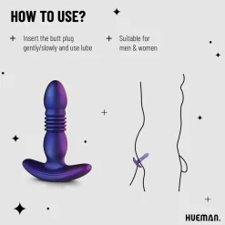 Hueman Stotende Buttplug Clearance