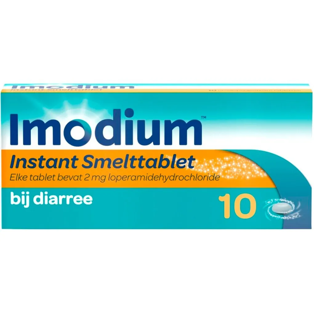 Imodium Loperamide HCl 2mg Smelttabletten bij Diarree Outlet