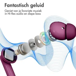 Imoshion Aura Pro Draadloze Bluetooth Oordopjes met Active Noise Cancelling New