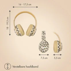 Imoshion Draadloze Bluetooth Kinder Koptelefoon met LED Verlichting Sale