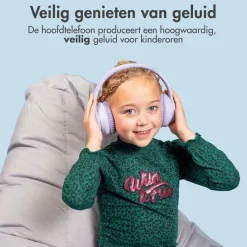 Imoshion Draadloze Bluetooth Kinder Koptelefoon met LED Verlichting Outlet
