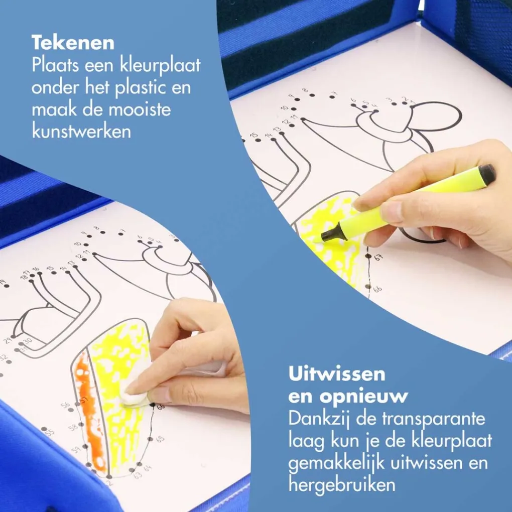 Imoshion Reistafel met Tablethouder voor Kinderen Hot