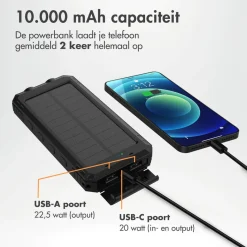 Imoshion Solar Powerbank 10.000 mAh Outlet