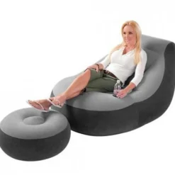 Intex Opblaasbare Loungestoel met poef Best