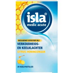 isla Medic Acute Citrus-Honing Keelpastilles Online