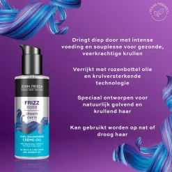John Frieda Frizz Ease Dream Curls Crème Oil New
