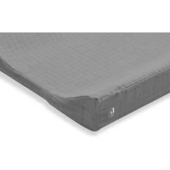 Jollein Storm Grey 50 x 70 cm Wrinkled Cotton Aankleedkussenhoes Online