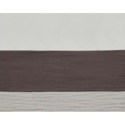 Jollein Wrinkled Cotton Chestnut 120 x 150 cm Ledikantlaken