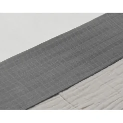 Jollein Wrinkled Cotton Storm Grey 75 x 100 cm Wieglaken Discount