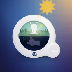 Pabobo KidSleep Classic Essential Wit LED Slaaptrainer en Kinderwekker Best