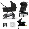 Kinderkraft Newly 4-in-1 Pro Kinderwagen met Autostoel en Base New