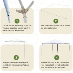 Kinzo Partytent MEKPA7410/007 Discount