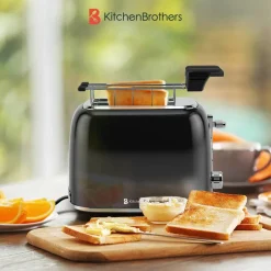 KitchenBrothers Broodrooster met Tostiklemmen Discount