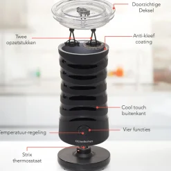 KitchenBrothers Elektrische Melkopschuimer Hot