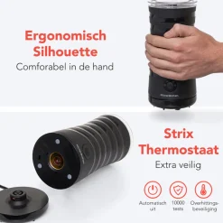 KitchenBrothers Elektrische Melkopschuimer Hot