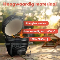 KitchenBrothers Kamado BBQ Deluxe Set New