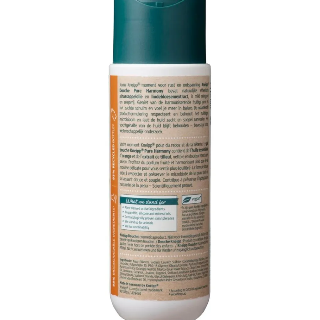 Kneipp Pure Harmony Sinaasappel Lindebloesem Douchegel Online