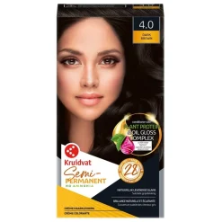 Kruidvat 4.0 Dark Brown Semi-Permanente Haarkleuring Discount