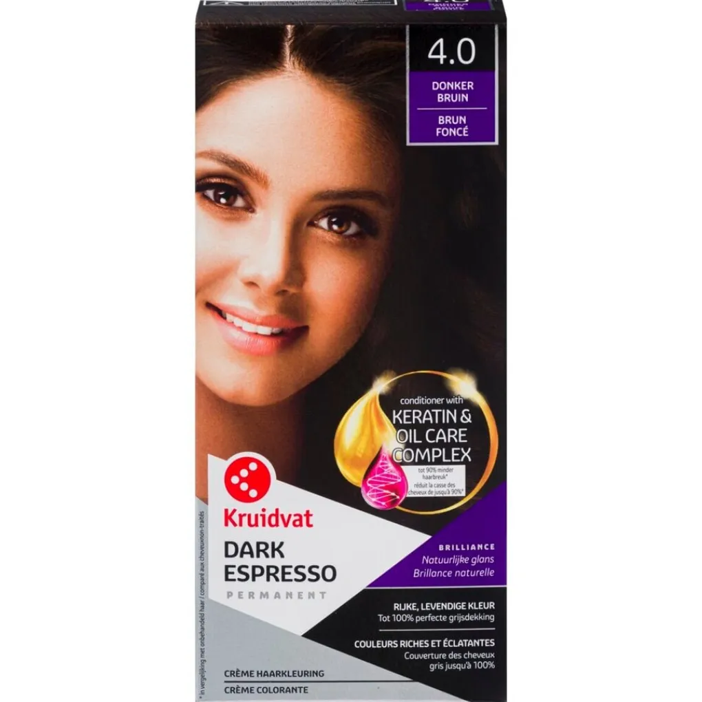 Kruidvat 4.0 Donker Bruin Crème Haarkleuring Sale