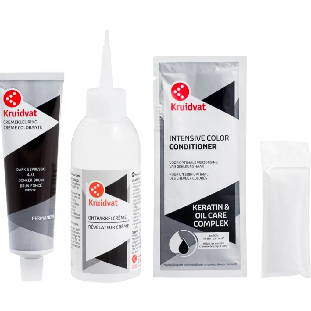 Kruidvat 4.0 Donker Bruin Crème Haarkleuring Sale