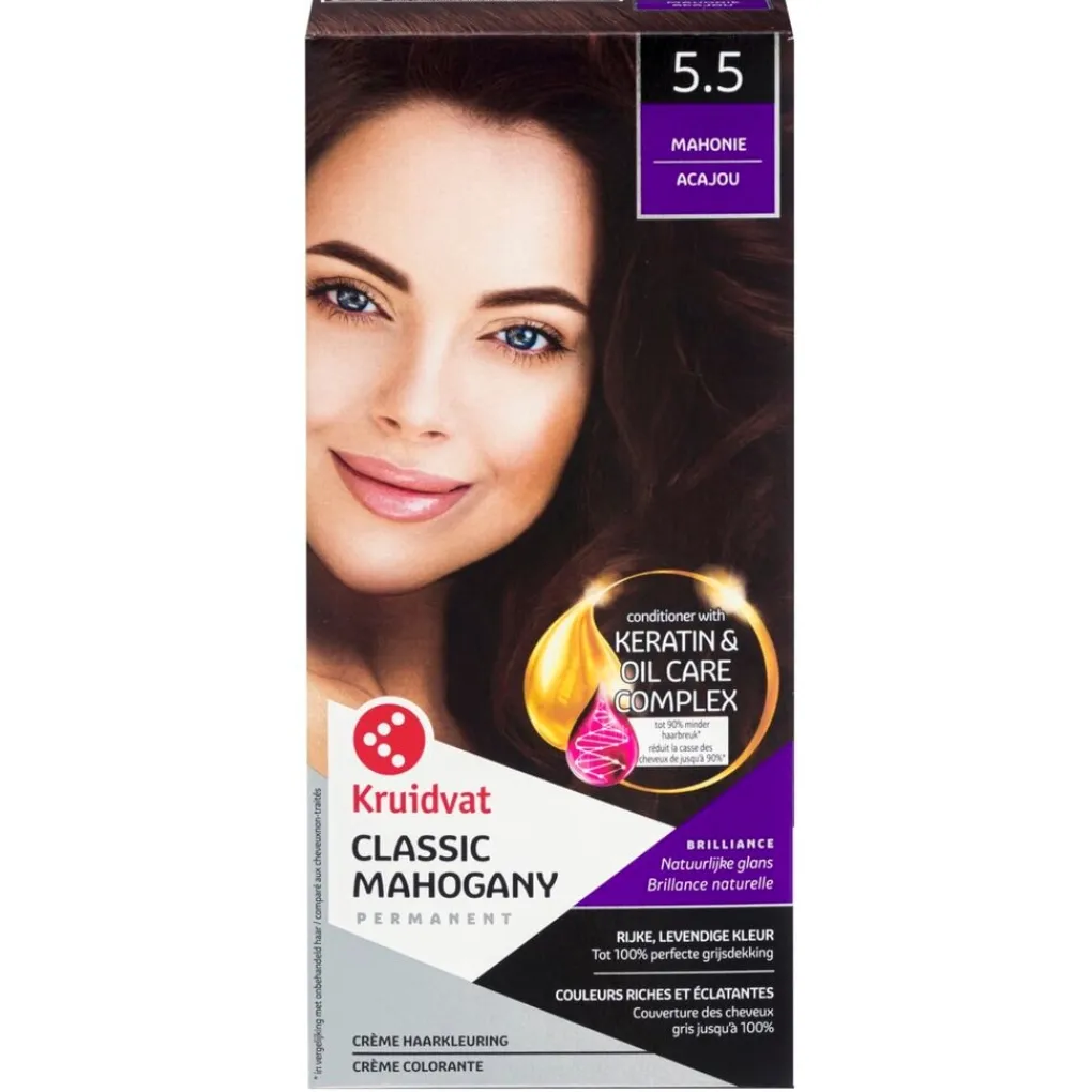 Kruidvat 5.5 Mahonie Crème Haarkleuring Discount