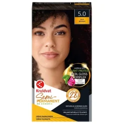Kruidvat 5.0 Mid Brown Semi-Permanente Haarkleuring Discount