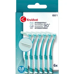 Kruidvat 90° 0,8mm Interdentale Borsteltjes Outlet