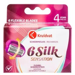 Kruidvat 6 Silk Sensation Scheermesjes Clearance
