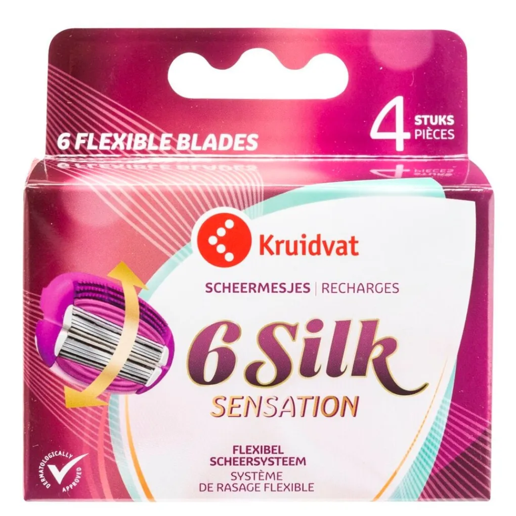 Kruidvat 6 Silk Sensation Scheermesjes Clearance